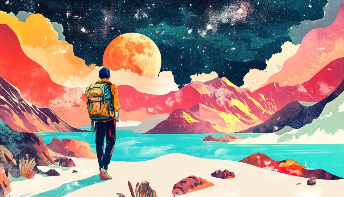 an illustration representing midjourney