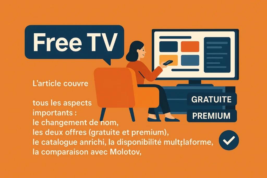 Adieu OQEE, bonjour Free TV